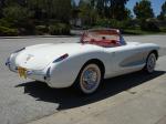 Chevrolet Corvette Fuel-Injected Roadster White 1957 года
